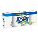 SCOTT Rapid Dissolve 8-Pack 1-ply Toilet Paper