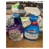 OxiClean Bathroom Cleaner + CLOROX Multi-Surface