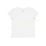 2 Ct. XXL Wonder Nation Girls  Tees, White