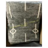 Ruggable 8x10ft. Non-Slip Rug, Runes