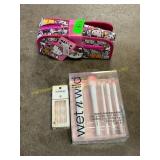 Makeup Brushes, Press-on Nails. & Pencil Case