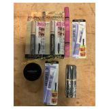 Assorted Make-Up: Mascara, Lipstick, Brow Glue