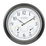 18in. Atomic Clock w/ Thermometer