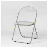 Room Essentials  Metal Acrylic Folding Chair