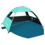 COMMOUDS Beach Tent Sun Shade, UPF 50+
