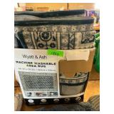 Wyatt & ash 5 ft x 7 ft machine wash area rug