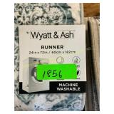 Wyatt & ash 24 in x 72 in runner