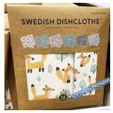 6pc Swedish Dishcloths Set, 4 big, 2 small