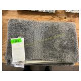 End Border bath rug