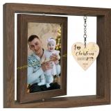 EYITUPC 1st Christmas Daddy & Me Frame (6x4)