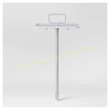 Sun Squad White Stake Tabletop w/ Purple Handle