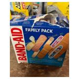Band Aid Family Pack, Equate Adehesive Tabs