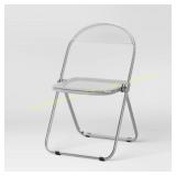 Room Essentials  Metal Acrylic Folding Chair
