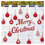 3ct 38 PCS Xmas Ball Xmas Garage Door Magnets