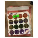 Christmas stickers and mailers