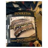Pendleton faux fur luxe blanket queen size