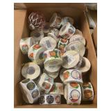Box of Christmas Stickers