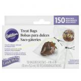Wilton Clear Confectionary Bags, 150-Count