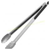 16in Stainless Cooking Tong: U-Taste Black
