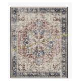 Ruggable Anti-Slip Kamran Royal Blue Rug