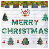 3ct 24 PCS Christmas Tree Garage Door Magnets