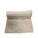 Off the Loom Runner Rug 2x7  Cream Heather