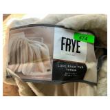 Frye luxe faux fur throw