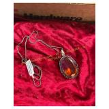 Ametrine Pendant Necklace