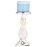 Bath & Body Works Silver Swirl 3-Wick Holder