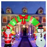 12 Ft Lighted Christmas Inflatable Archway