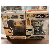 2ct POP Star Wars Figures