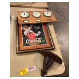 Time Zone Clock, Coca Cola Picture