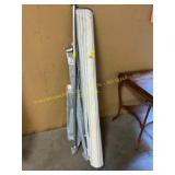 Area rug, adjustable curtain rod