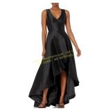 Calvin Klein Size 12 V-neck High Low Dress
