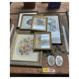 Floral Wall Art, Ornaments