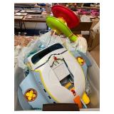 Tote Of Assorted Toys