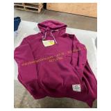 Large Womens Wedge Fleece Hoodie