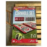 Ohio state cornhole set