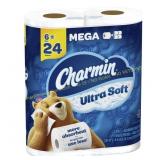 Charmin Ultra Soft Toilet Paper 6 Rolls
