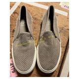 Keds Size 7 Double Decker Suede Slip Ons
