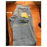 Mens 38x29 Mutual Weave Straight Leg Jeans