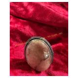 Size 9 Red Onyx Ring