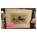 Ernest Rose Farmhouse Landscape 2-1890