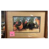 Genevieve Jost Fox and Chickens