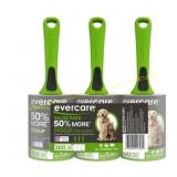 3pk. Evercare Pet Lint Roller, 100 Sheet