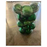 Allgala 24PK 2.33in. Christmas Ornaments, Green