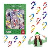 Fruidles Christmas Candy Canes, 100-Pack