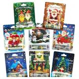 2 Ct. SPICLOCK Christmas Money Holder Ornaments