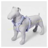 Reflective Comfort Dog Harness, Lilac, M