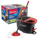 O-Cedar EasyWring Spin Mop, Bucket System